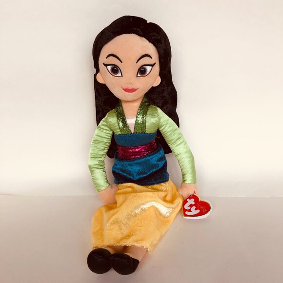 Ty New w/ Tag Sparkle Disney’s Mulan Plush Doll 16"( 41cm ) - Picture 9 of 16